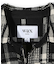 【Wax London/ワックスロンドン】Whiting バスケット織チェック柄シャツジャケット