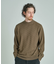 【ACTIVE TAILOR/アクティブテイラー】12Gジャカードモックネックニット