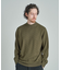 【ACTIVE TAILOR/アクティブテイラー】12Gジャカードモックネックニット