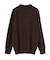 【ACTIVE TAILOR/アクティブテイラー】12Gジャカードモックネックニット