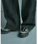 セミワイドデニムタックパンツ