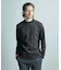 【COLE HAAN/コール ハーン】別注スエードタッチモックネックロングTシャツ