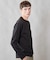 【デオトラント素材】シルケットライクポンチ クルーネックジャケT