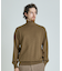 【ACTIVE TAILOR/アクティブテイラー】12Gジャカードタートルネックニット