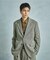 二重織ヘリンボーン　テーラードジャケット＜2WAYストレッチ＞