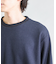 ニットソーハニカムクルーネック