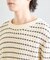 バスケット編み テープヤーンウォッシャブルニット
