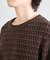 バスケット編み テープヤーンウォッシャブルニット