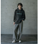 12ozスラブデニム5ポケットワイドストレートパンツ