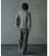 12ozスラブデニム5ポケットワイドストレートパンツ