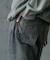 12ozスラブデニム5ポケットワイドストレートパンツ