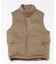 フェイクスウェード 中綿ベスト