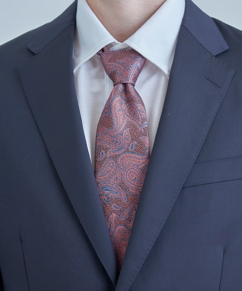TIE YOUR TIE /タイユアタイ】配色ペイズリー柄ネクタイ｜メンズビギの