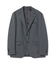 ミックスヤーン/ホップサックテーラードジャケット
