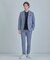 【ACTIVE TAILOR/アクティブテイラー】シルケットスムースクルーネックTシャツ＜接触冷感 / UVカット＞