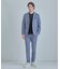 【ACTIVE TAILOR/アクティブテイラー】シルケットスムースクルーネックTシャツ＜接触冷感 / UVカット＞
