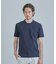【ACTIVE TAILOR/アクティブテイラー】シルケットスムースクルーネックTシャツ＜接触冷感 / UVカット＞