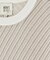 クルーネックバイアスメッシュニット半袖Tシャツ