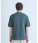 クルーネックバイアスメッシュニット半袖Tシャツ