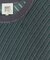 クルーネックバイアスメッシュニット半袖Tシャツ