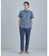 【COLE HAAN/コール ハーン】別注 サマーサイロフィルウールピンチェックパンツ＜通気性＞