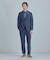 【COLE HAAN/コール ハーン】別注 サマーサイロフィルウールピンチェックパンツ＜通気性＞