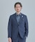 【COLE HAAN/コール ハーン】別注 サマーサイロフィルウールピンチェックジャケット＜通気性＞