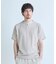 フェイクレイヤードキーネック半袖Tシャツ