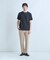 フェイクレイヤードキーネック半袖Tシャツ