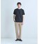 フェイクレイヤードキーネック半袖Tシャツ