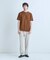 フェイクレイヤードキーネック半袖Tシャツ