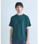フェイクレイヤードキーネック半袖Tシャツ