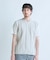 アラン調 ニットコンビTシャツ