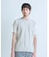 アラン調 ニットコンビTシャツ