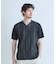 アラン調 ニットコンビTシャツ