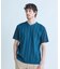 アラン調 ニットコンビTシャツ
