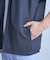 【WEB限定】シア―5分袖ボタンレスカーディガン＜ストレッチ・ハンドウォッシャブル・接触冷感・通気性＞