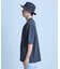 【WEB限定】シア―5分袖ボタンレスカーディガン＜ストレッチ・ハンドウォッシャブル・接触冷感・通気性＞