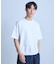 シルケットポンチリブコンビTシャツ＜ストレッチ・マシンウォッシャブル・接触冷感＞