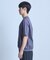シルケットポンチリブコンビTシャツ＜ストレッチ・マシンウォッシャブル・接触冷感＞