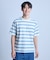 マルチボーダーT〈ストレッチ・マシンウォッシャブル〉