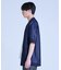 【WEB限定】シアストライプ半袖カーディガン＜ストレッチ・マシンウォッシャブル・通気性＞