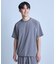 ドットメッシュドローコードTシャツ〈ストレッチ・マシンウォッシャブル・軽量・接触冷感・通気性〉