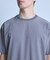 ドットメッシュドローコードTシャツ〈ストレッチ・マシンウォッシャブル・軽量・接触冷感・通気性〉
