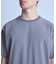 ドットメッシュドローコードTシャツ〈ストレッチ・マシンウォッシャブル・軽量・接触冷感・通気性〉