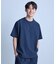 ドットメッシュドローコードTシャツ〈ストレッチ・マシンウォッシャブル・軽量・接触冷感・通気性〉