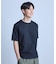 スラブ天竺袖刺繍Tシャツ