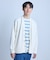 【WEB限定】ストレッチリップルカーディガン＜ストレッチ・マシンウォッシャブル＞