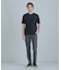 【ACTIVE TAILOR】ブリスターニットジャカードＴシャツ＜通気性/速乾性＞