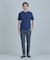 【ACTIVE TAILOR】ブリスターニットジャカードＴシャツ＜通気性/速乾性＞